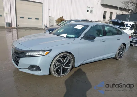 2021 Honda Accord Sport from USA, damaged, VIN 1HGCV2F30MA007916